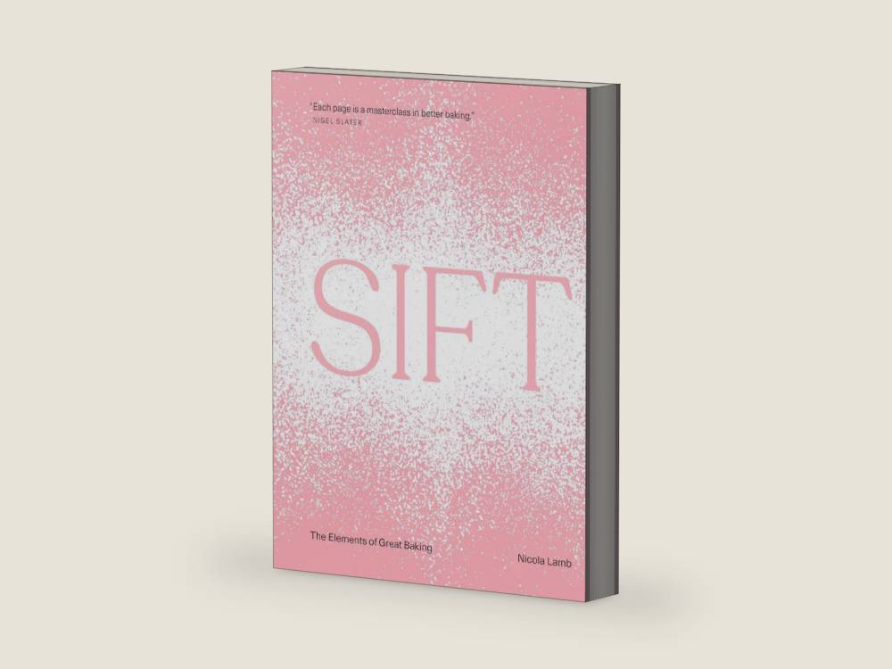 Sift: The Elements of Great Baking by Nicola Lamb | barcode:9780593797129 | source:'9780593797129-right-three-quarter.jpg