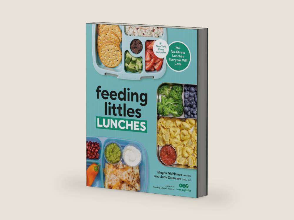Feeding Littles Lunches: 75+ No-Stress Lunches Everyone Will Love: Meal Planning for Kids by Megan McNamee MPH RDN | barcode:9780593797457 | source:'9780593797457-right-three-quarter.jpg