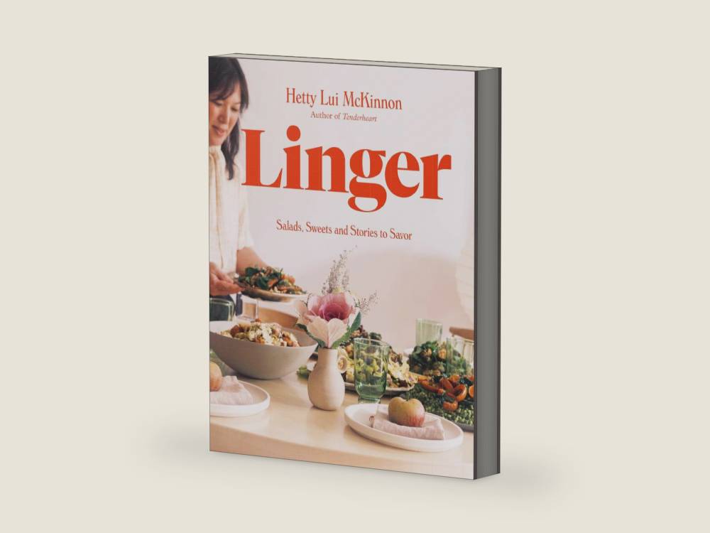 Linger: Salads, Sweets and Stories to Savor: A Cookbook by Hetty Lui McKinnon | barcode:9780593804193 | source:'9780593804193-right-three-quarter.jpg