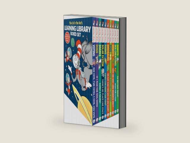 The Cat in the Hat's Learning Library Boxed Set: Includes 10 Fun Nonfiction Books from Dr. Seuss! by Tish Rabe | barcode:9780593815175 | source:'9780593815175-right-three-quarter.jpg