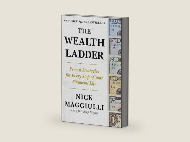 The Wealth Ladder: Proven Strategies for Every Step of Your Financial Life by Nick Maggiulli | barcode:9780593854037 | source:'9780593854037-right-three-quarter.jpg