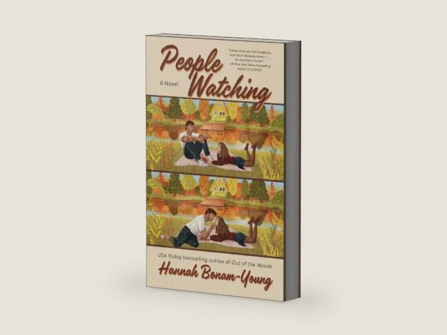 People Watching: A Fall Romance by Hannah Bonam-Young | barcode:9780593871898 | source:'9780593871898-right-three-quarter.jpg