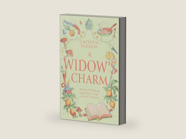 A Widow's Charm by Caitlyn Paxson | barcode:9780593976289 | source:'9780593976289-right-three-quarter.jpg