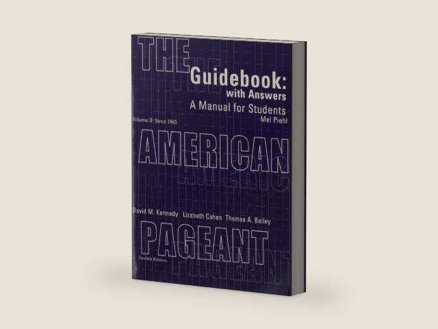 The American Pageant: 2 by David M. Kennedy | barcode:9780618103577 | source:'9780618103577-right-three-quarter.jpg