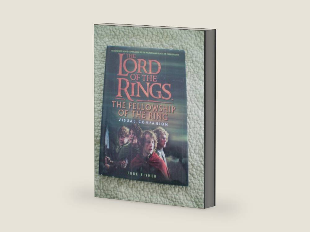 The Fellowship of the Ring Visual Companion (The Lord of the Rings) by Jude Fisher | barcode:9780618154012 | source:'9780618154012-right-three-quarter.jpg