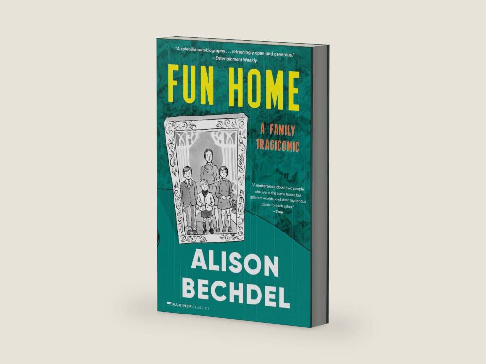 Fun Home: A Family Tragicomic―A New York Times Best Book of the 21st Century! by Alison Bechdel | barcode:9780618871711 | source:'9780618871711-right-three-quarter.jpg