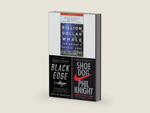 Billion Dollar Whale, Black Edge, Shoe Dog 3 Books Collection Set by Bradley Hope | barcode:9780644760874 | source:'9780644760874-right-three-quarter.jpg