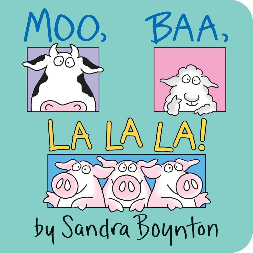 Moo, Baa, La La La! by Sandra Boynton | barcode:9780671449018 | source:'9780671449018.jpg