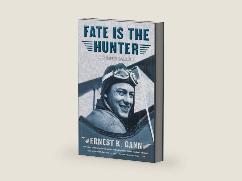 Fate is the Hunter: A Pilot's Memoir by Ernest K. Gann | barcode:9780671636036 | source:'9780671636036-right-three-quarter.jpg