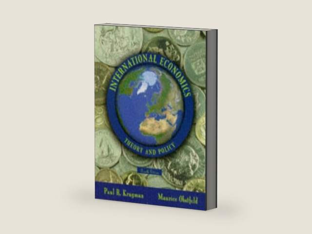 International Economics: Theory and Policy by Paul R. Krugman | barcode:9780673524973 | source:'9780673524973-right-three-quarter.jpg