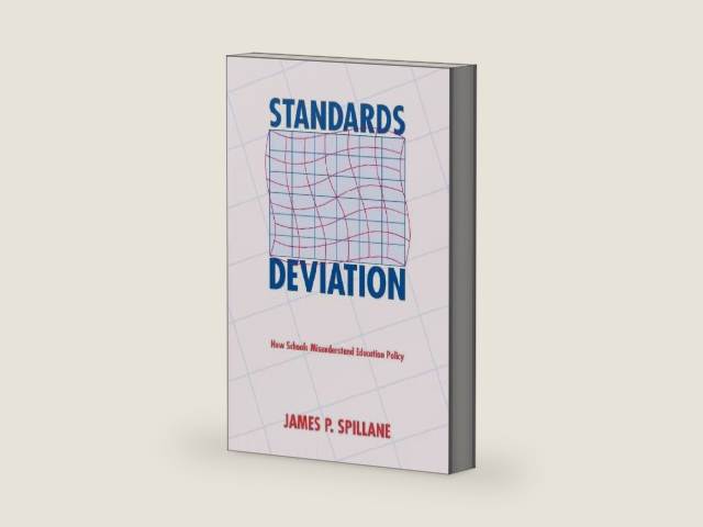 Standards Deviation: How Schools Misunderstand Education Policy by James P. Spillane | barcode:9780674043923 | source:'9780674043923-right-three-quarter.jpg