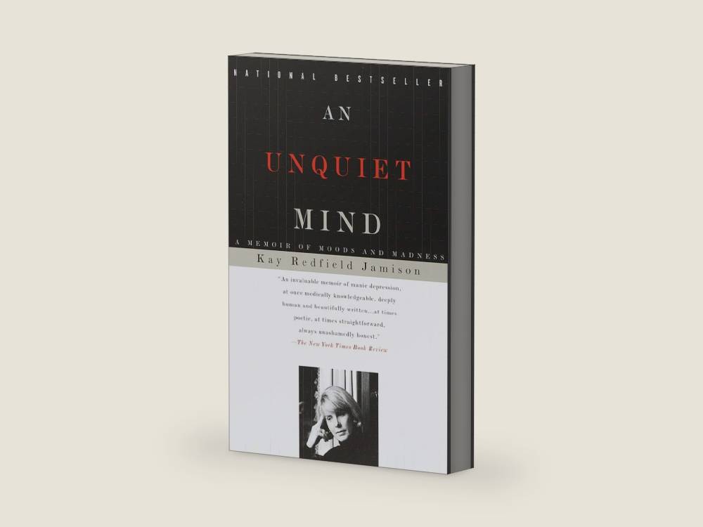 An Unquiet Mind: A Memoir of Moods and Madness by Kay Redfield Jamison | barcode:9780679763307 | source:'9780679763307-right-three-quarter.jpg
