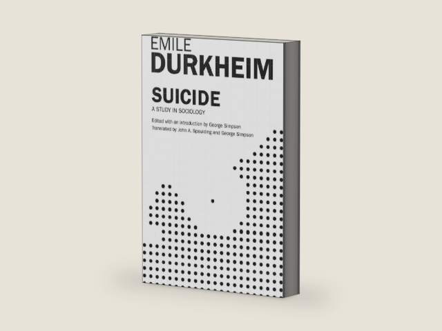Suicide: A Study In Sociology by Emile Durkheim | barcode:9780684836324 | source:'9780684836324-right-three-quarter.jpg