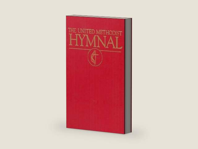 United Methodist Hymnal Pew Bright Red: Book of United Methodist Worship by Abingdon Press | barcode:9780687494941 | source:'9780687494941-right-three-quarter.jpg