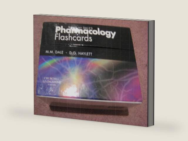Rang & Dale's Pharmacology Flash Cards Updated Edition, 1e by Maureen M. Dale MB BCh PhD | barcode:9780702059575 | source:'9780702059575-right-three-quarter.jpg