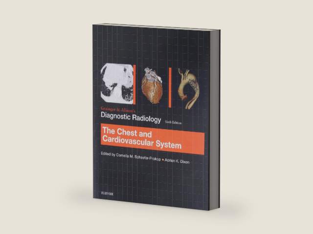 Grainger & Allison’s Diagnostic Radiology: Chest and Cardiovascular System by Cornelia Schaefer-Prokop MD PhD | barcode:9780702069406 | source:'9780702069406-right-three-quarter.jpg