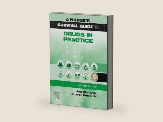 A Nurse's Survival Guide to Drugs in Practice E-Book by Ann Richards | barcode:9780702076596 | source:'9780702076596-right-three-quarter.jpg