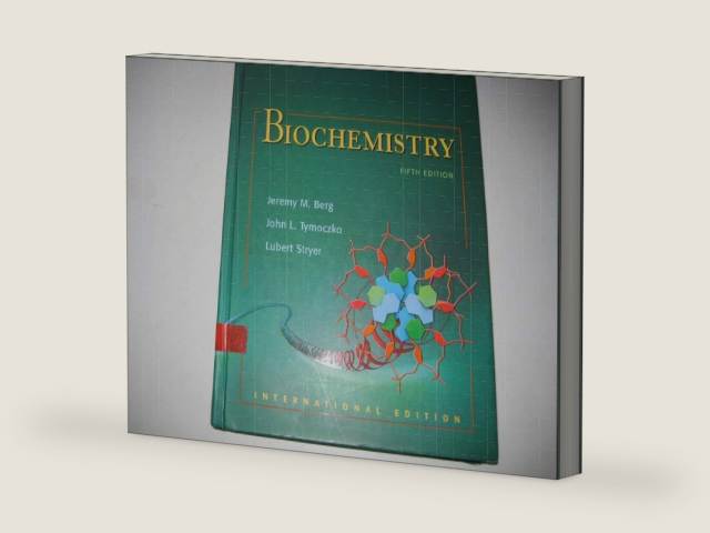 Biochemistry, Fifth Edition: International Version (hardcover) by Jeremy M. Berg | barcode:9780716746843 | source:'9780716746843-right-three-quarter.jpg