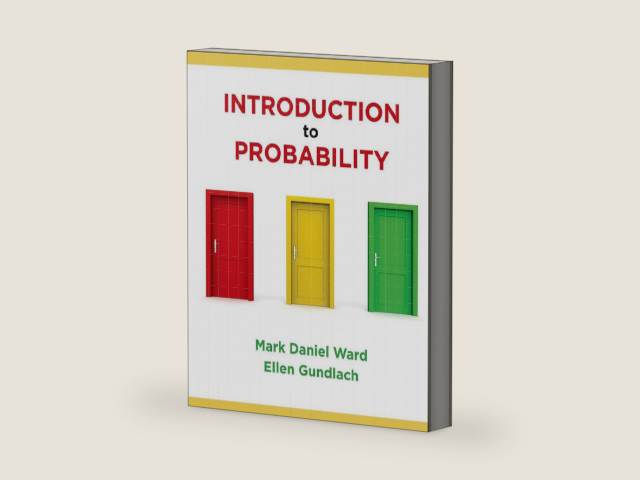 Introduction to Probability by Mark Ward | barcode:9780716771098 | source:'9780716771098-right-three-quarter.jpg