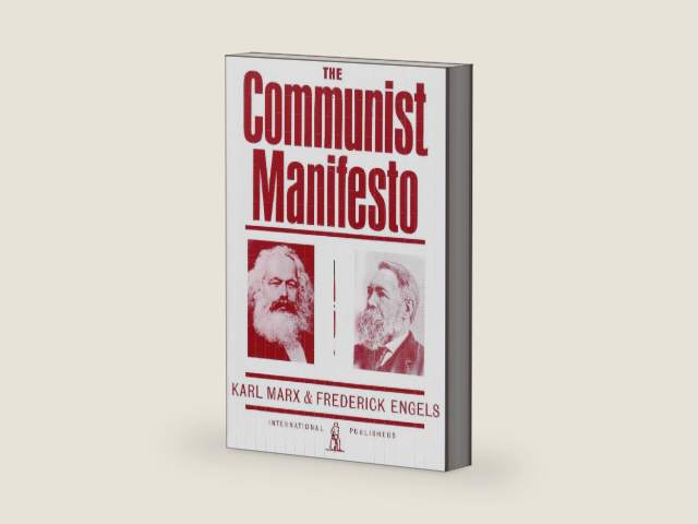 The Communist Manifesto by Karl Marx | barcode:9780717802418 | source:'9780717802418-right-three-quarter.jpg