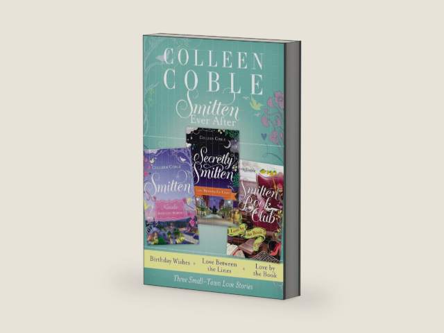 Smitten Ever After: Three Small-Town Love Stories by Colleen Coble | barcode:9780718016043 | source:'9780718016043-right-three-quarter.jpg