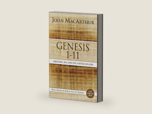 Genesis 1 to 11: Creation, Sin, and the Nature of God (MacArthur Bible Studies) by John F. MacArthur | barcode:9780718033743 | source:'9780718033743-right-three-quarter.jpg