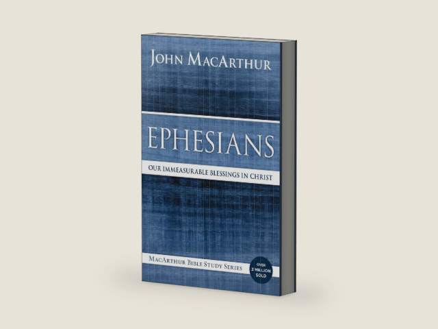 Ephesians: Our Immeasurable Blessings in Christ (MacArthur Bible Studies) by John F. MacArthur | barcode:9780718035105 | source:'9780718035105-right-three-quarter.jpg