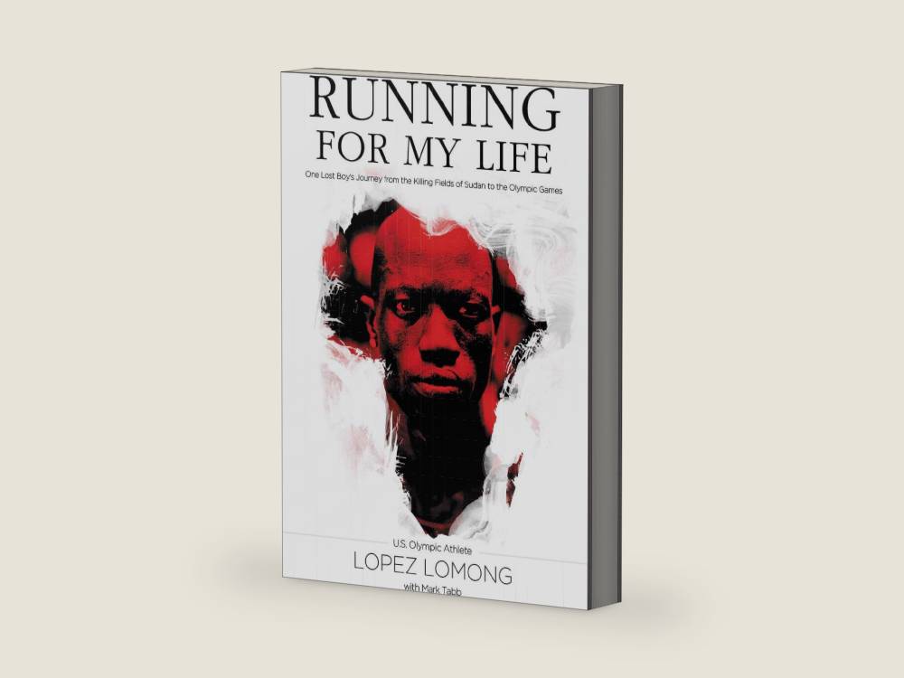 Running for My Life: One Lost Boy's Journey from the Killing Fields of Sudan to the Olympic Games by Lopez Lomong | barcode:9780718081447 | source:'9780718081447-right-three-quarter.jpg