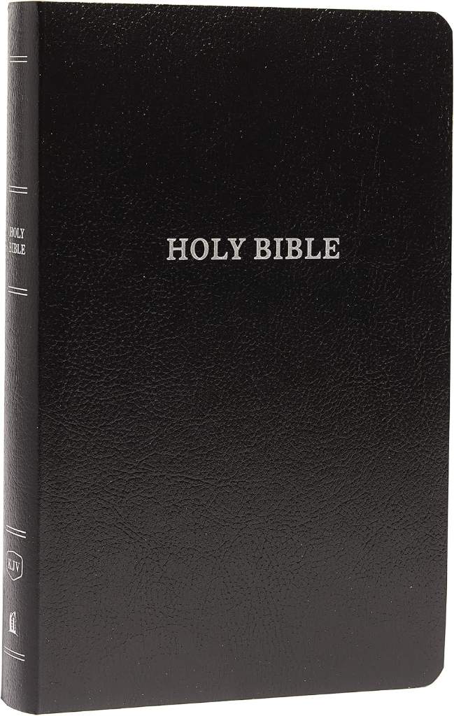 KJV Holy Bible: Gift and Award, Black Leather-Look, Red Letter, Comfort Print: King James Version by Thomas Nelson | barcode:9780718097905 | source:'9780718097905.jpg