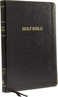 KJV Holy Bible: Large Print Thinline, Black Leathersoft, Red Letter, Comfort Print: King James Version by Thomas Nelson | barcode:9780718098070 | source:'9780718098070.jpg