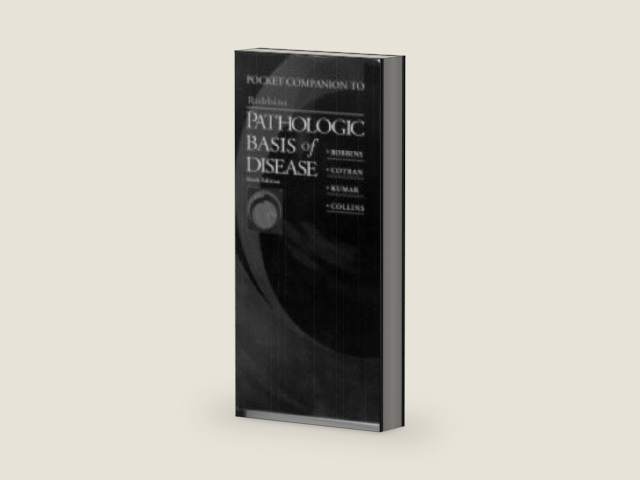 Pocket Companion to Robbins Pathologic Basis of Disease by Stanley L. Robbins MD | barcode:9780721678597 | source:'9780721678597-right-three-quarter.jpg
