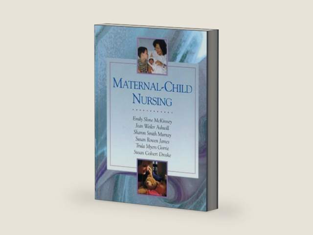 Maternal-Child Nursing by Susan Rowen James PhD RN | barcode:9780721681382 | source:'9780721681382-right-three-quarter.jpg