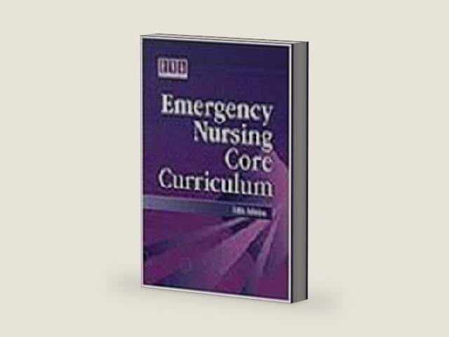 Emergency Nursing Core Curriculum by Emergency Nurses Association (ENA) | barcode:9780721682419 | source:'9780721682419-right-three-quarter.jpg