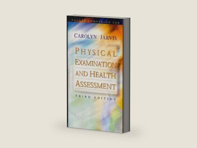 Pocket Companion for Physical Examination and Health Assessment by Carolyn Jarvis PhD APN CNP | barcode:9780721684345 | source:'9780721684345-right-three-quarter.jpg
