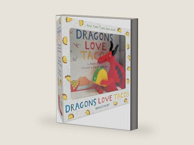 Dragons Love Tacos Book and Toy Set by Adam Rubin | barcode:9780735228238 | source:'9780735228238-right-three-quarter.jpg
