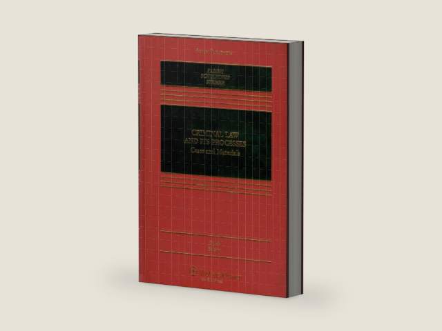 Criminal Law and Its Processes: Cases and Materials by Sanford H. Kadish | barcode:9780735557949 | source:'9780735557949-right-three-quarter.jpg