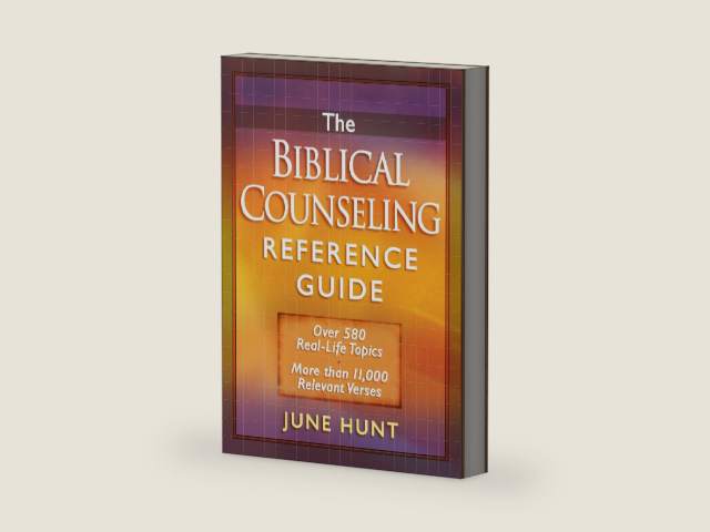 The Biblical Counseling Reference Guide: Over 580 Real-Life Topics * More than 11,000 Relevant Verses by June Hunt | barcode:9780736923309 | source:'9780736923309-right-three-quarter.jpg