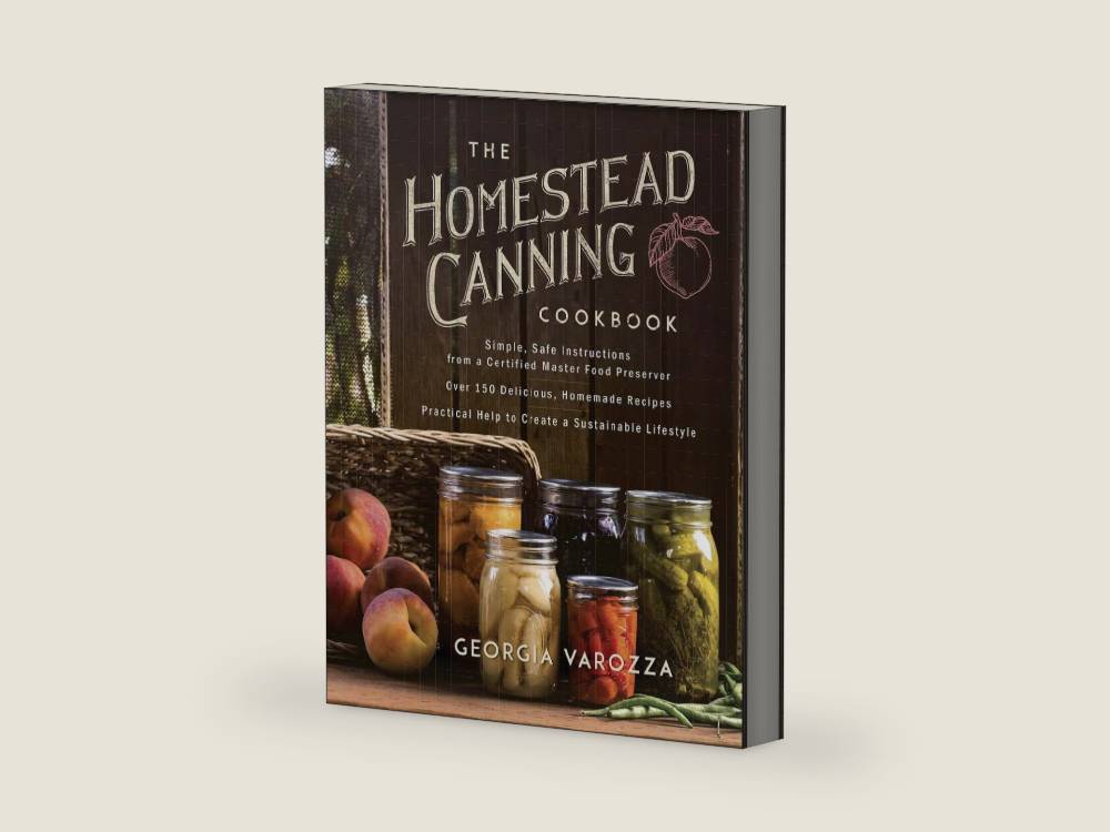 The Homestead Canning Cookbook: •Simple, Safe Instructions from a Certified Master Food Preserver •Over 150 Delicious, Homemade Recipes •Practical ... Lifestyle (The Homestead Essentials) by Georgia Varozza | barcode:9780736978941 | source:'9780736978941-right-three-quarter.jpg