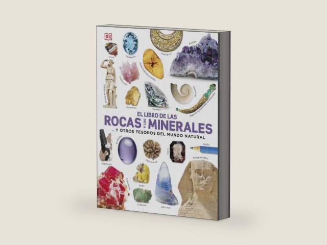 El libro de las rocas y los minerales (The Rock and Gem Book): ...y otros tesoros del mundo natural (DK Our World in Pictures) (Spanish Edition) by DK | barcode:9780744048681 | source:'9780744048681-right-three-quarter.jpg