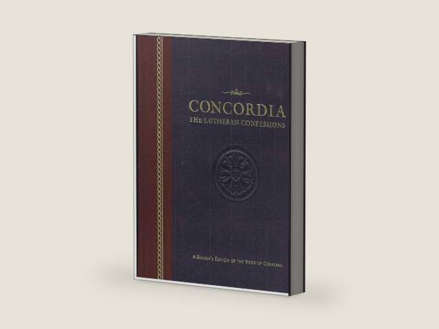 Concordia: The Lutheran Confessions--A Readers Edition of the Book of Concord by Paul T. McCain | barcode:9780758608062 | source:'9780758608062-right-three-quarter.jpg