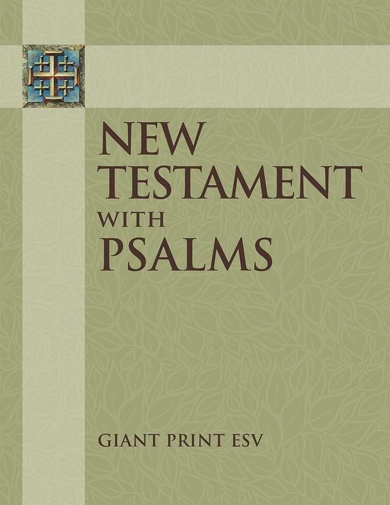 New Testament with Psalms: Giant Print ESV by Concordia Publishing House | barcode:9780758660282 | source:'9780758660282.jpg