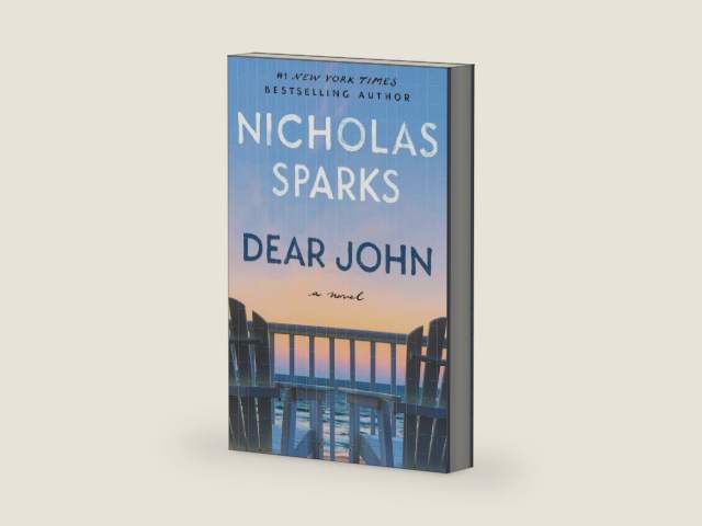 Dear John by Nicholas Sparks | barcode:9780759568990 | source:'9780759568990-right-three-quarter.jpg