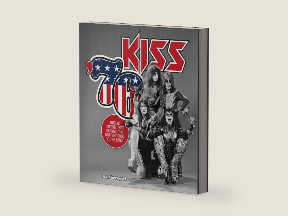 Kiss '76: Twelve Months That Defined the Hottest Band in the Land by Martin Popoff | barcode:9780760398845 | source:'9780760398845-right-three-quarter.jpg