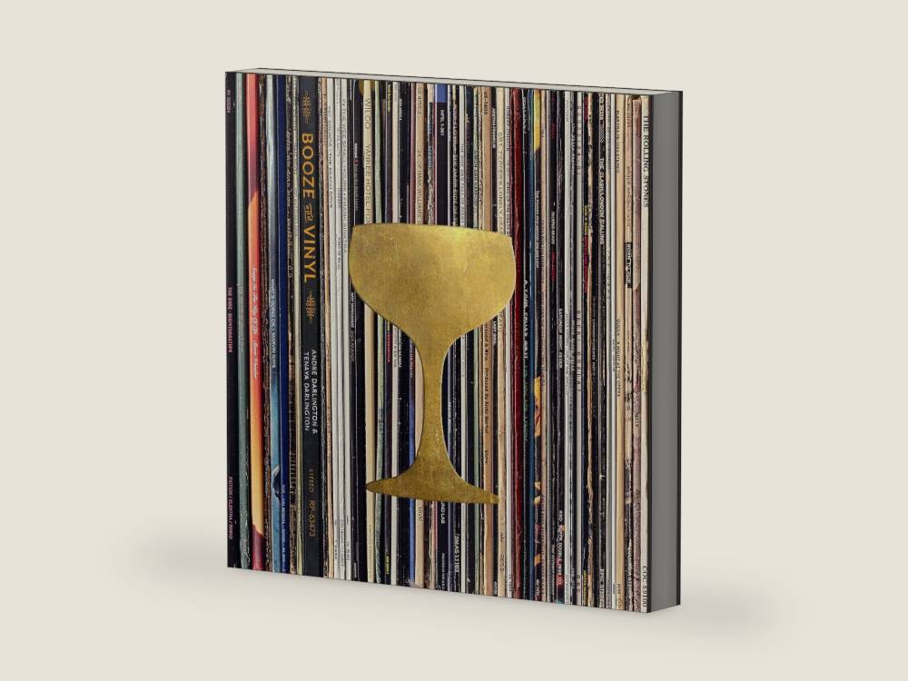 Booze & Vinyl: A Spirited Guide to Great Music and Mixed Drinks by André Darlington | barcode:9780762463473 | source:'9780762463473-right-three-quarter.jpg