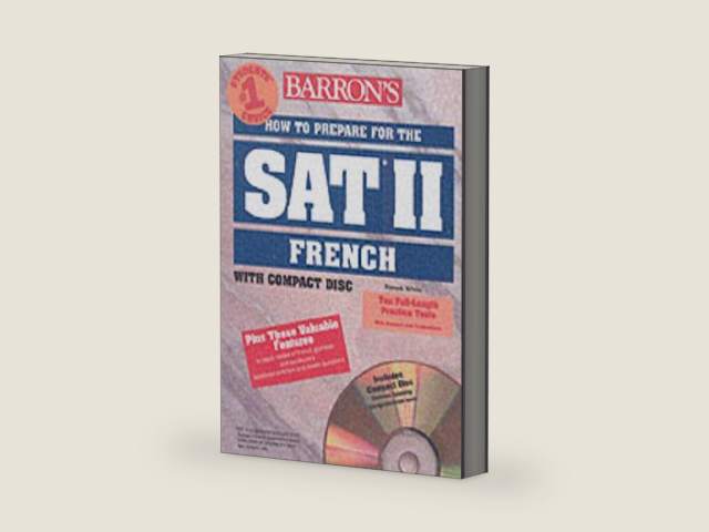 How to Prepare for the SAT II French: with Audio Compact Discs by Renée White | barcode:9780764176210 | source:'9780764176210-right-three-quarter.jpg