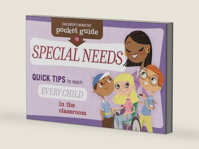 Children's Ministry Pocket Guide to Special Needs (10-Pack): Quick Tips to Reach Every Child by Group Publishing | barcode:9780764437014 | source:'9780764437014-right-three-quarter.jpg