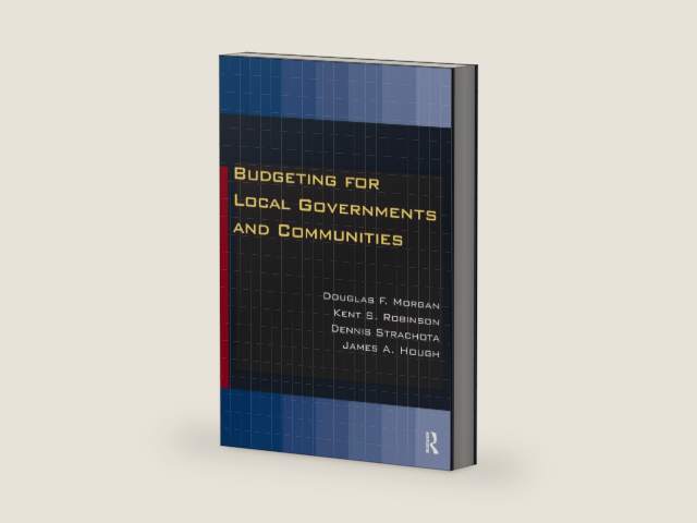 Budgeting for Local Governments and Communities by Douglas Morgan | barcode:9780765627803 | source:'9780765627803-right-three-quarter.jpg