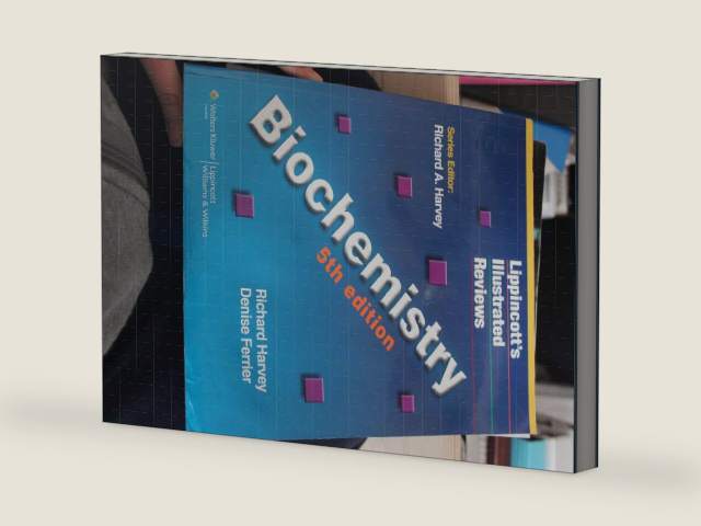 Lippincott's Illustrated Reviews: Biochemistry by Pamela C. Champe | barcode:9780781722650 | source:'9780781722650-right-three-quarter.jpg