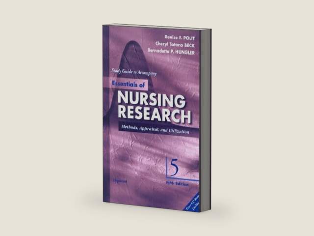 Study Guide to Accompany Essentials of Nursing Research: Methods, Appraisal, and Utilization by Denise F. Polit | barcode:9780781725583 | source:'9780781725583-right-three-quarter.jpg