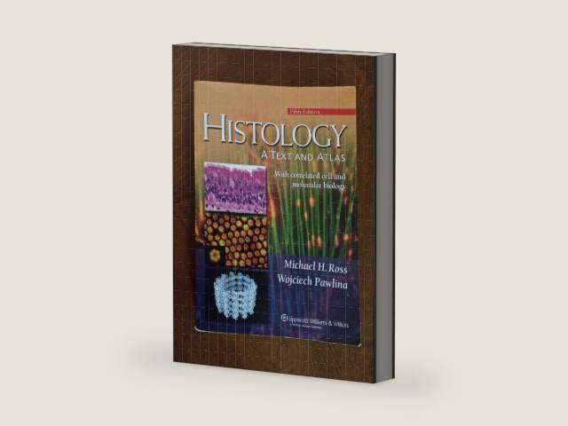 Histology: A Text and Atlas by Michael H. Ross | barcode:9780781750561 | source:'9780781750561-right-three-quarter.jpg